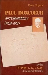 Paul Doncoeur Correspondance