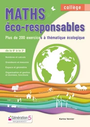 Maths éco-responsables (collège)