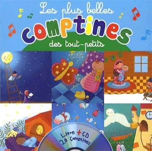 LES PLUS BELLES COMPTINES DES TOUT PETITS -  - FORMULETTE