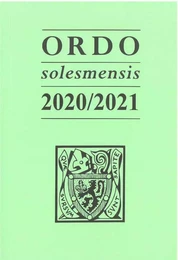 Ordo solesmensis 2020/2021