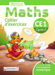 Cahier d'exercices iParcours maths CE1 (édition 2023)