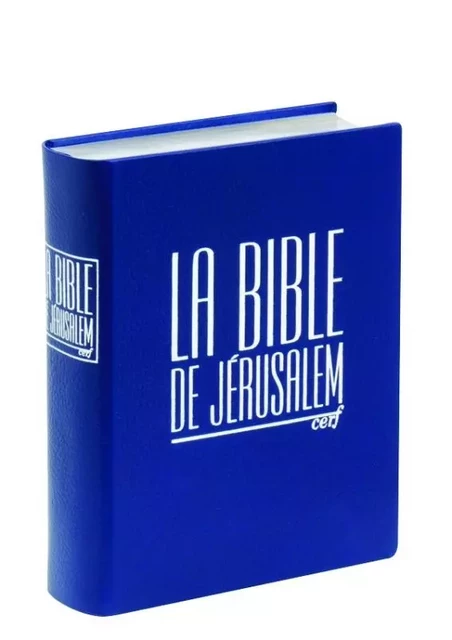 Bible Jérusalem -  Collectif - BIBLI O EDITIONS