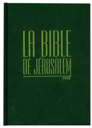 Bible Jérusalem