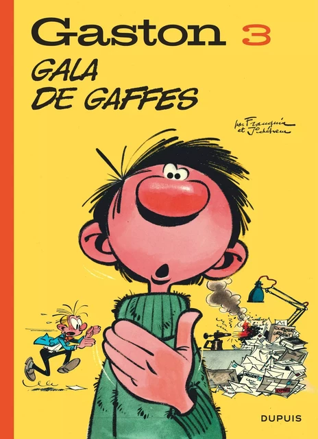 Gaston (édition 2018) - Tome 3 - Gala de gaffes -  FRANQUIN - EDITIONS DUPUIS