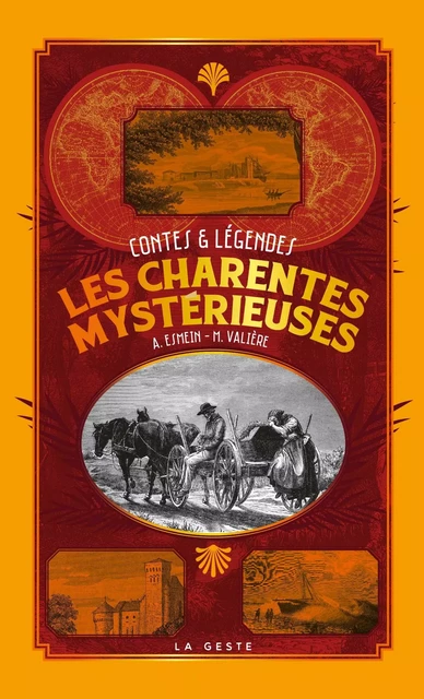 CHARENTES MYSTERIEUSES (POCHE - VINTAGE) COLL. BAROQUE - Michel VALIERE - GESTE