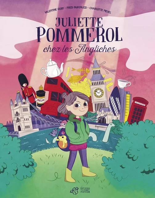 BD Juliette Pommerol chez les Angliches - Valentine Goby - THIERRY MAGNIER