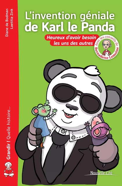 L'invention géniale de Karl le Panda - Laëtitia Zink - NOUVELLE CITE