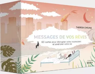 Messages de vos rêves - 60 cartes pour décrypter votre inconscient et améliorer votre vie - Teresa Cheung - Dervy