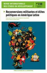 Reconversions militantes et élites politiques en Amérique Latine