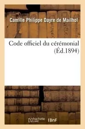 Code officiel du cérémonial