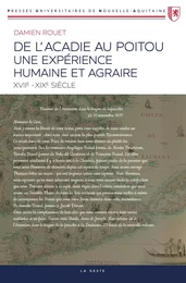 DE L'ACADIE AU POITOU (GESTE) - UNE EXPERIENCE HUMAINE ET AGRICOLE (PUNA)