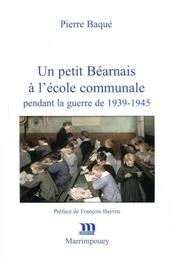 Un petit Béarnais à l'école communale