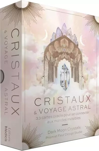 Cristaux & voyage astral - Dark Moon Crystals - Dervy