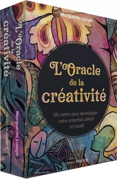 L'Oracle de la créativité - 55 cartes pour développer votre potentiel créatif et intuitif - Marguerite Lalèyê - Dervy