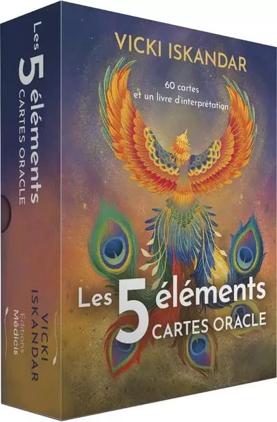 Les 5 éléments - cartes oracle - Vicki Iskandar - Dervy