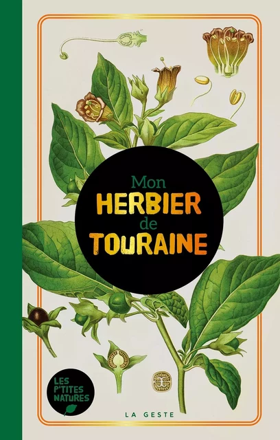 HERBIER DE TOURAINE (GESTE) (POCHE - RELIE) COLL. BAROQUE - D'AUTEURS COLLECTIF - GESTE