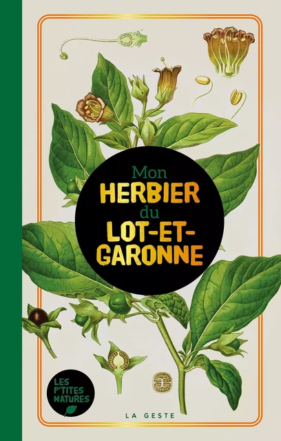 HERBIER DU LOT-ET-GARONNE (GESTE) (POCHE - RELIE) COLL. BAROQUE - D'AUTEURS COLLECTIF - GESTE