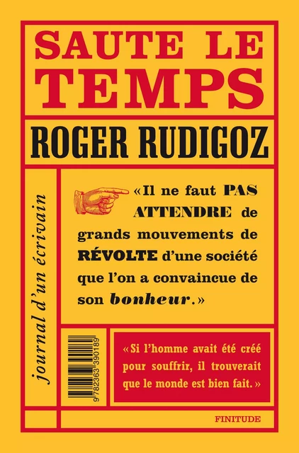 SAUTE LE TEMPS - Roger RUDIGOZ - FINITUDE