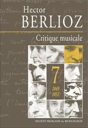 Critique musical volume 7 : 1849-1851