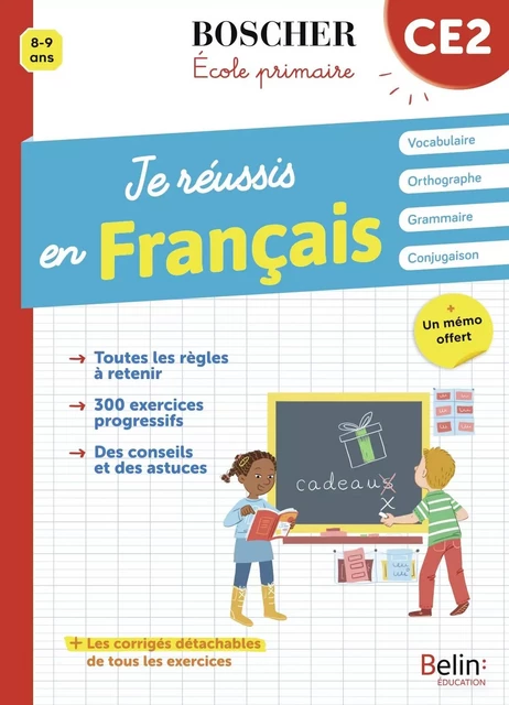 Je réussis en français CE2 - Danielle Cohen, Véronique Schwab - BELIN EDUCATION