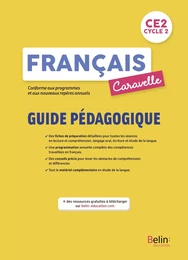 Caravelle CE2 - Guide pédagogique 2022