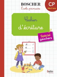 Cahier d'écriture spécial gauchers