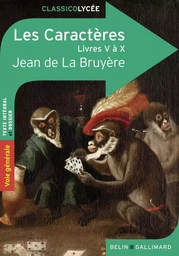 Les Caractères (Livres V À X)