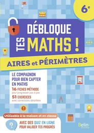 Aires et périmètres (6e)