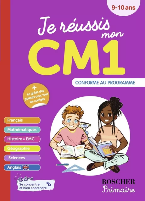 Je réussis mon CM1 N.E. -  Collectif - BELIN EDUCATION