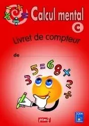 CALCUL MENTAL LIVRET COMPTEUR C (ROUGE) -  ICEM Pédagogie Freinet - PEMF