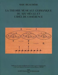 La Théorie musicale germanique du XIXe siècle et l'idée de cohérence