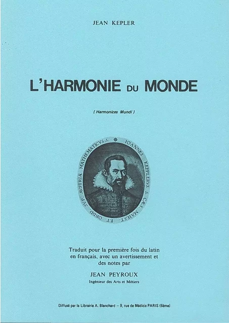 L HARMONIE DU MONDE -  KEPLER - BLANCHARD