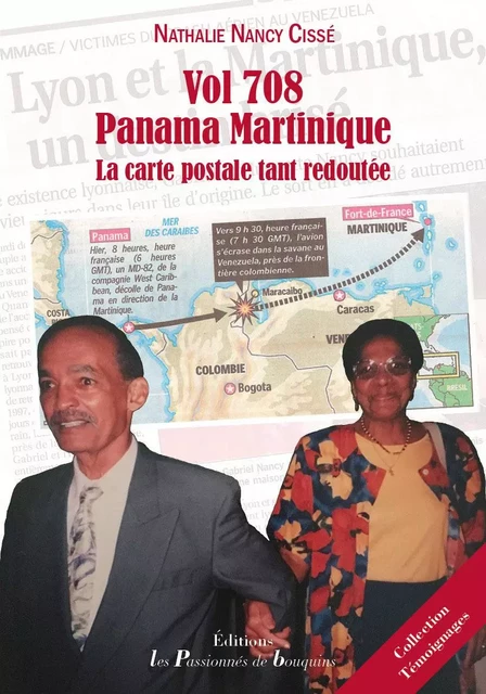 Vol 708 Panama Martinique - Nathalie Nancy Cissé - PASSION BOUQUIN