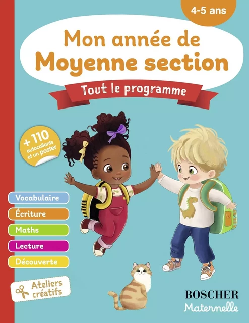 Mon année de Moyenne section N.E. 2024 - Charlotte Lascault - BELIN EDUCATION