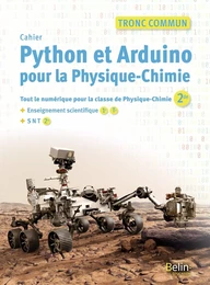 Python et Arduino pour la physique-Chimie Lycée tronc commun