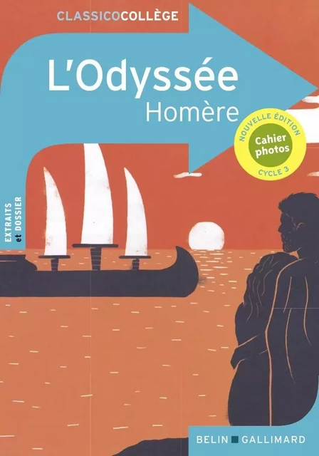 L'Odyssée -  Homere, Juliette Morando - BELIN EDUCATION