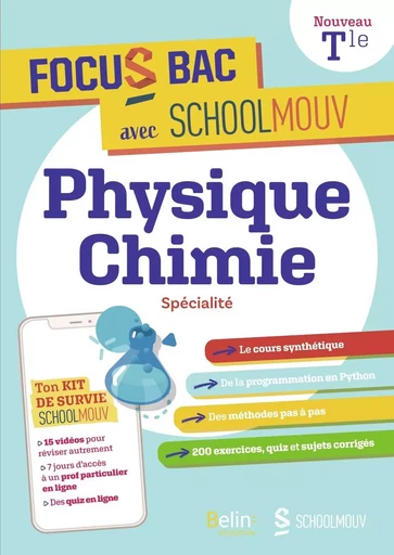 FOCUS BAC PHYSIQUE-CHIMIE SPECIALITE TERMINALE - Benjamin Presson - BELIN EDUCATION