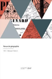 Revue de géographie