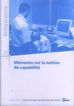 MEMENTO SUR LA NOTION DE CAPABILITE PERFORMANCES RESULTATS DES ACTIONS COLLECTIVES 9P21 -  - CETIM