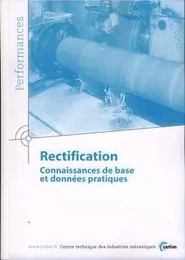 Rectification - connaissances de base et données pratiques