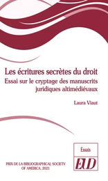 Les écritures secrètes du droit