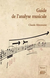 Guide de l'analyse musicale