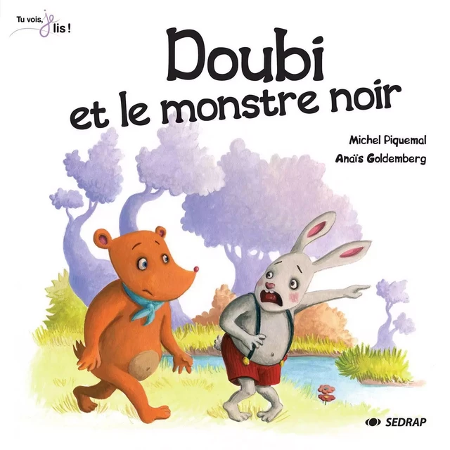 DOUBI ET LE MONSTRE NOIR VERSION LIRAIRIE -  PIQUEMAL/GOLDEMBERG - SEDRAP