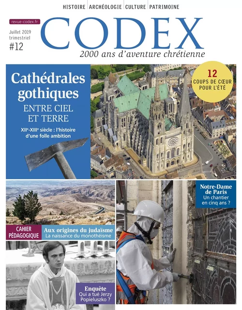 L'aventure des cathédrales Codex#12 -  Collectif - CLD