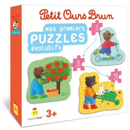 Mes premiers puzzles évolutifs Petit Ours Brun