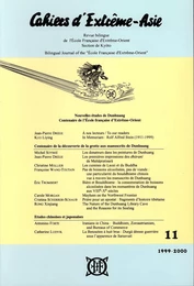 Cahiers d'Extrême-Asie n° 11 (1999-2000)