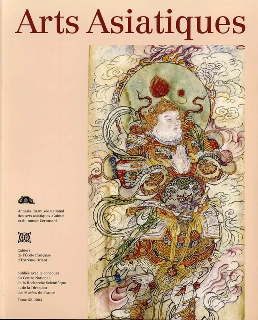 ARTS ASIATIQUES n° 58 (2003) -  Collectif - EFEO