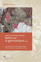 Notes sur la gymnastique, 1843