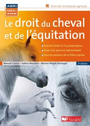 Droit du cheval et de l'équitation