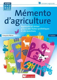 Mémento d'agriculture, fiches de révision et d'entrainement